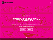 Tablet Screenshot of maxriffner.com